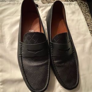 Men Gucci loafers Black Leather